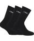 Zokni FILA F9575 SOCKS 3-PACK FEKETE