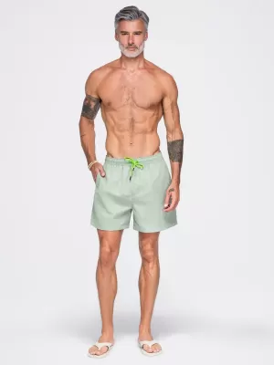 Férfi rövidnadrág OMBRE OM-SRSS-0216 MENTA
