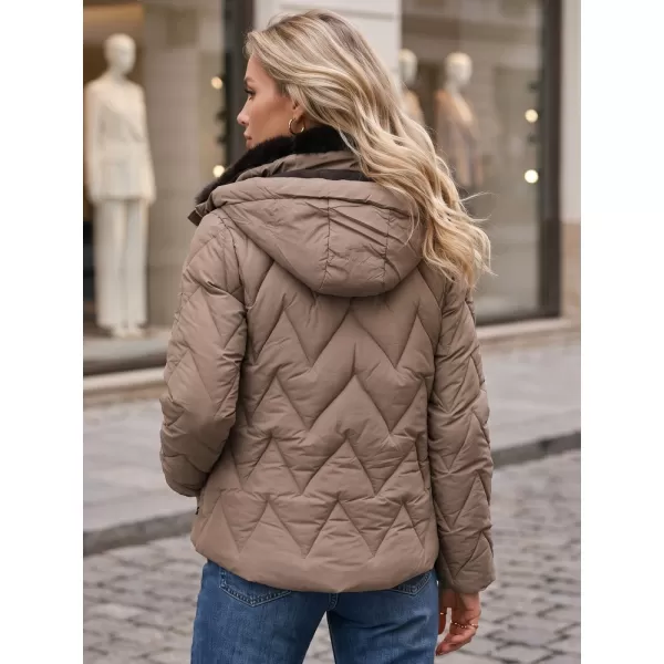  Női kabát DSTREET TY6085 KHAKI 