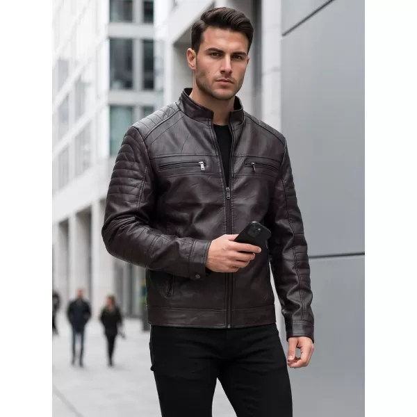  Férfi dzseki DSTREET TX5138 BARNA 