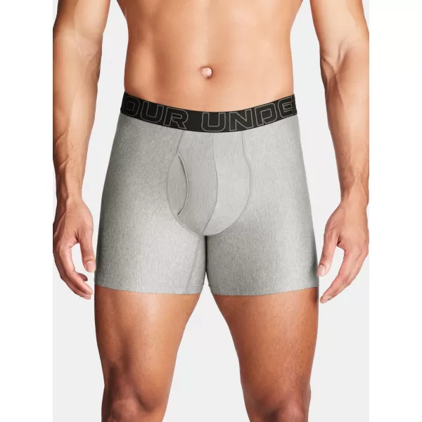  Férfi boxerek UNDER ARMOUR M UA PERF TECH 6IN (3KS) 1383878-035 SZÜRKE 