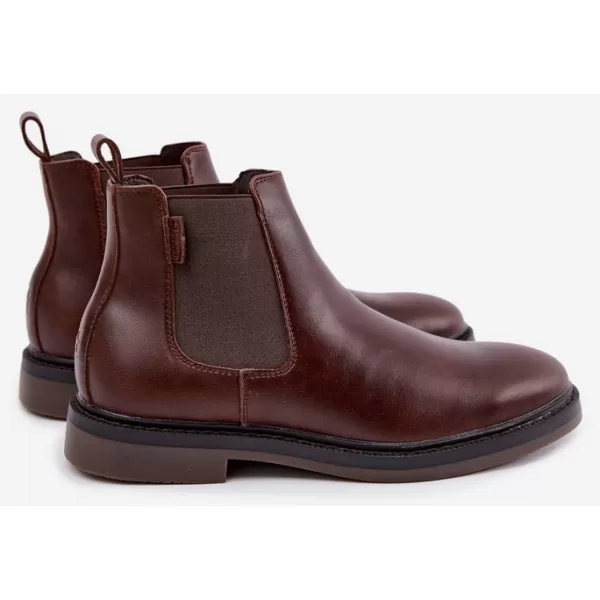  Férfi cipők BIG STAR SHOES UU174279 BARNA/BÉZS ÁRNYÉKOK 