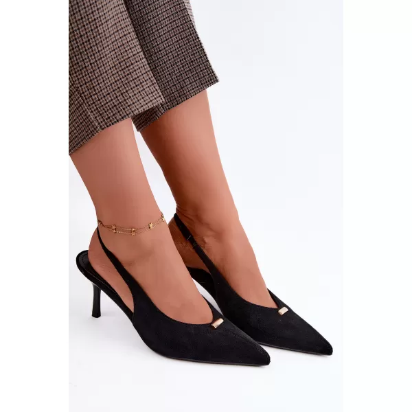  Női pumpák BOTO T681P BLACK 