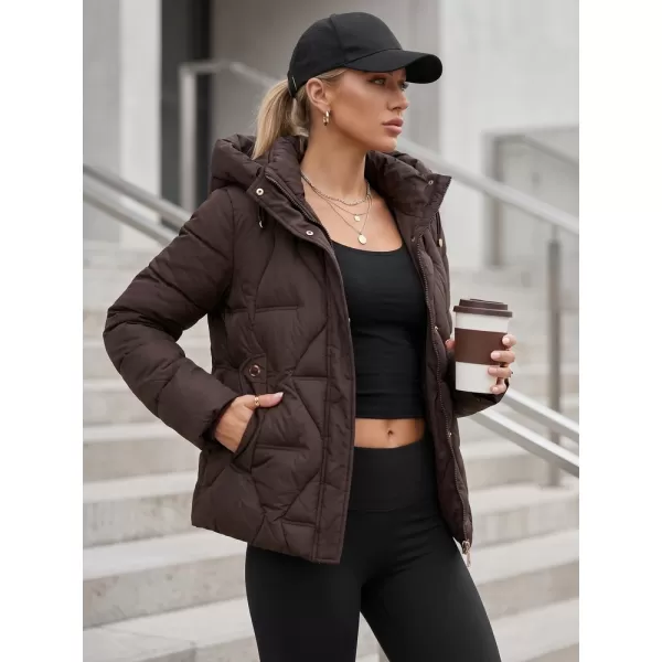  Női kabát DSTREET TY5940 BARNA 