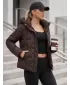 Női kabát DSTREET TY5940 BARNA