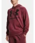 Férfi pulóver UNDER ARMOUR RIVAL FLEECE BIG LOGO HD 1357093-652 PIROS