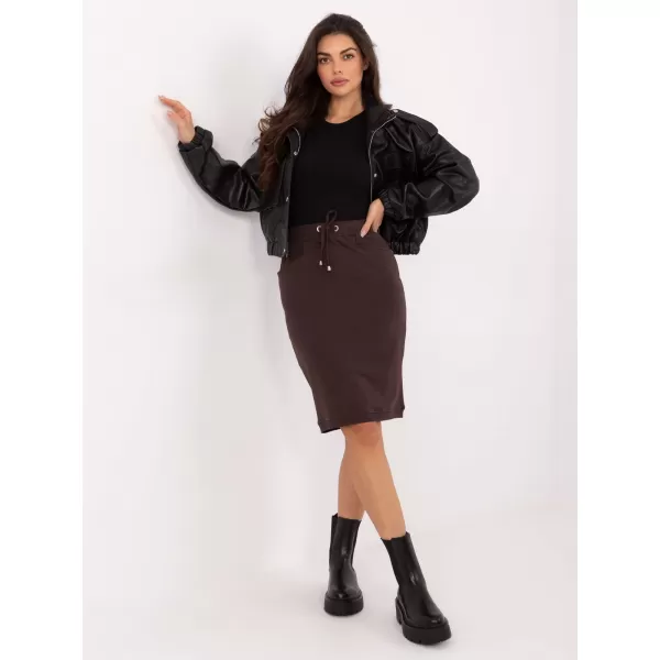  Női szoknya BASIC FEEL GOOD RV-SD-4793-1.32 SÖTÉTBARNA 