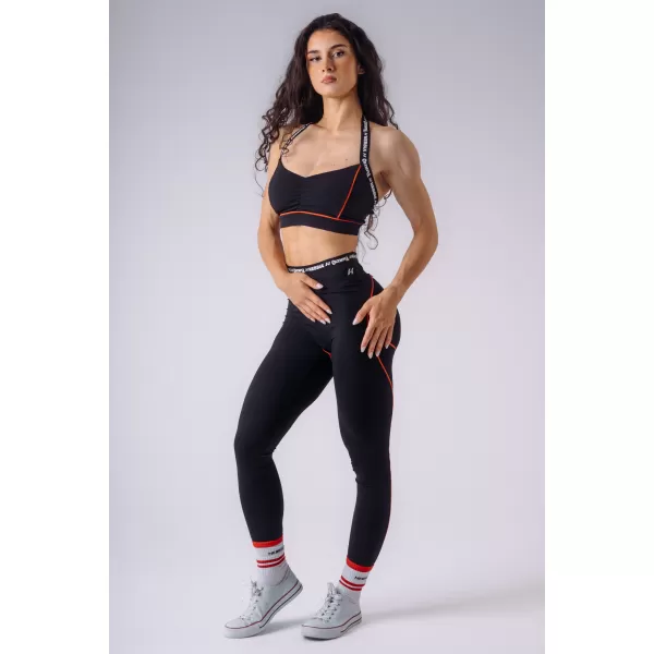  Női leggings NEBBIA OLYMPIA HIGH-WAIST 935 FEKETE 
