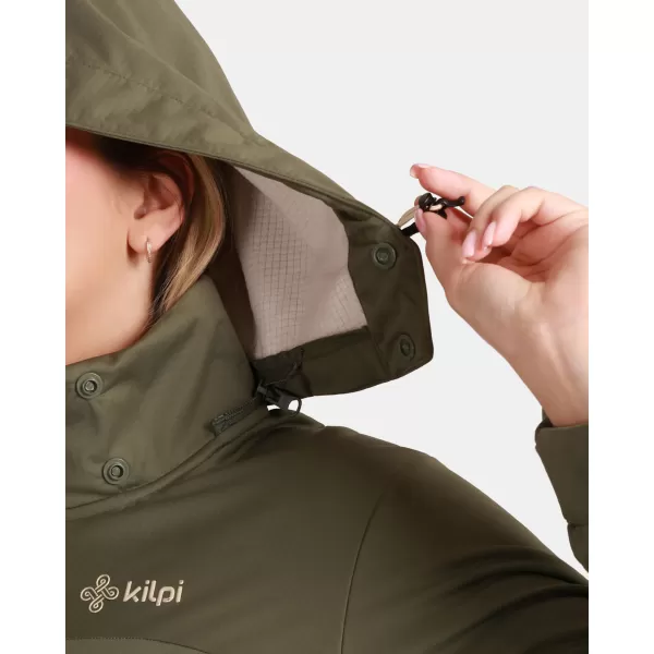  Női softshell kabát KILPI ONTAVIA-W 1L0113KI ZÖLD 