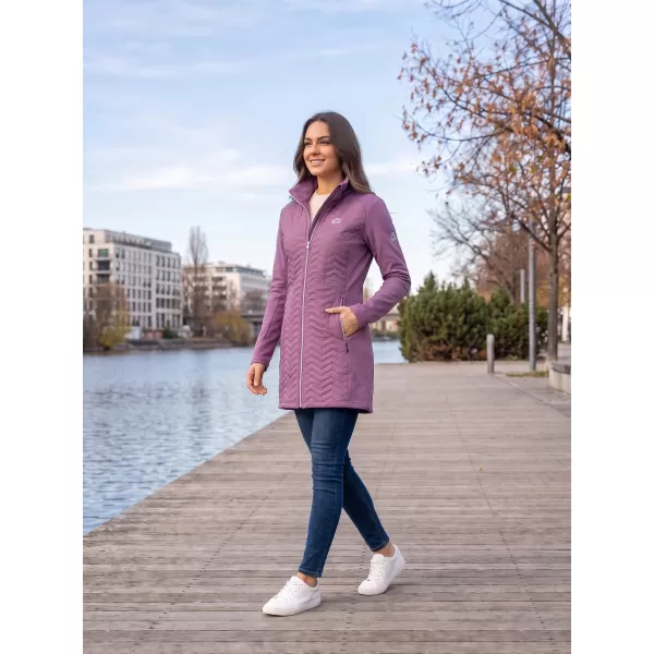  Női hibrid kabát ALTISPORT IRYSA LILA 
