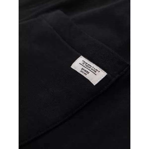  Férfi nadrág OMBRE OM-PABS-0304 FEKETE 