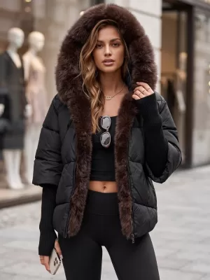 Női kabát DSTREET TY5990 FEKETE