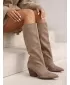 Női cipők DSTREET ZY1463 KHAKI