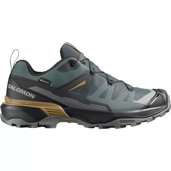  Férfi cipők SALOMON X ULTRA 360 GORE-TEX L49101700 VÁROSI ELEGÁNS/FEKETE/RAGYOGÓ OLÍVA 