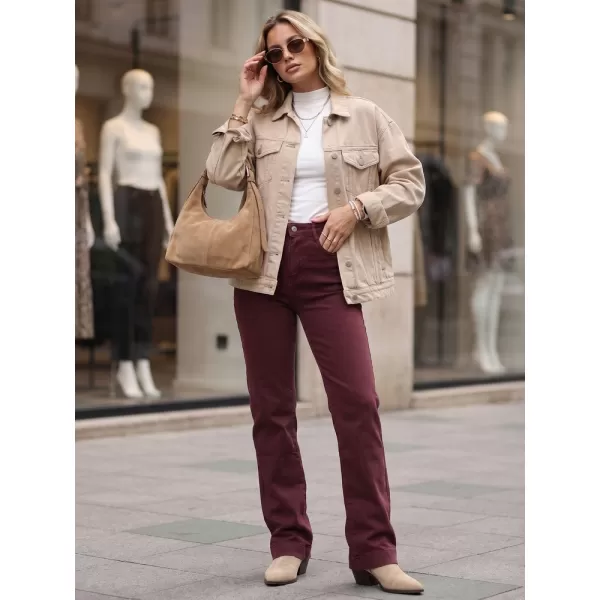  Női nadrág DSTREET UY3105 BURGUNDIA 