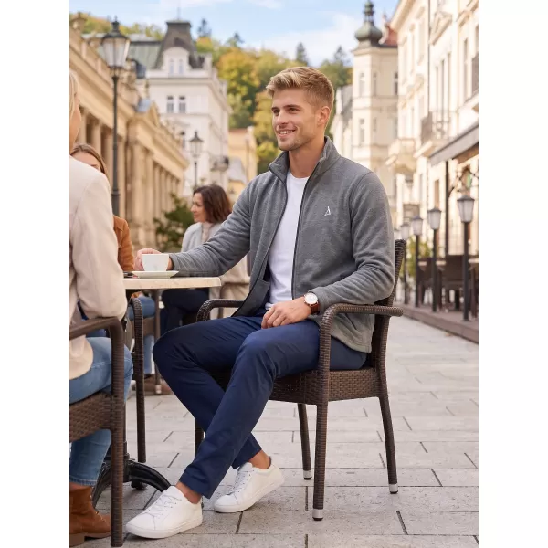  Férfi polár pulóver ALTISPORT ALM002852 FEKETE KIEMELÉS 