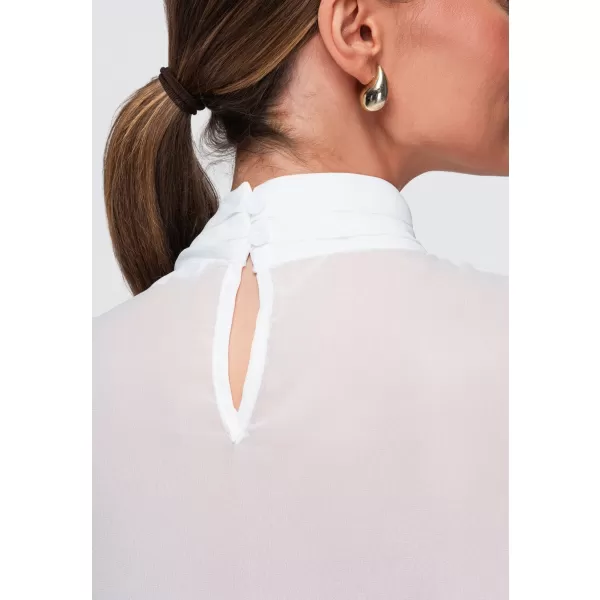  Női blúz OMBRE OW-TS-E0085 FEHÉR 