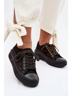 Női tornacipő LEE COOPER LCW-26-44-4479 FEKETE