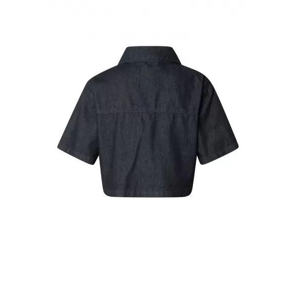  Női ing URBAN CLASSICS TB8372 KÉK ÖBLÍTETT MOSOTT 