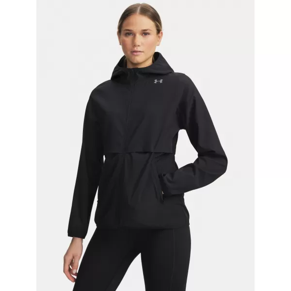  Női kabát UNDER ARMOUR UA VELOCITI STORM JACKET 6009542-001 FEKETE 