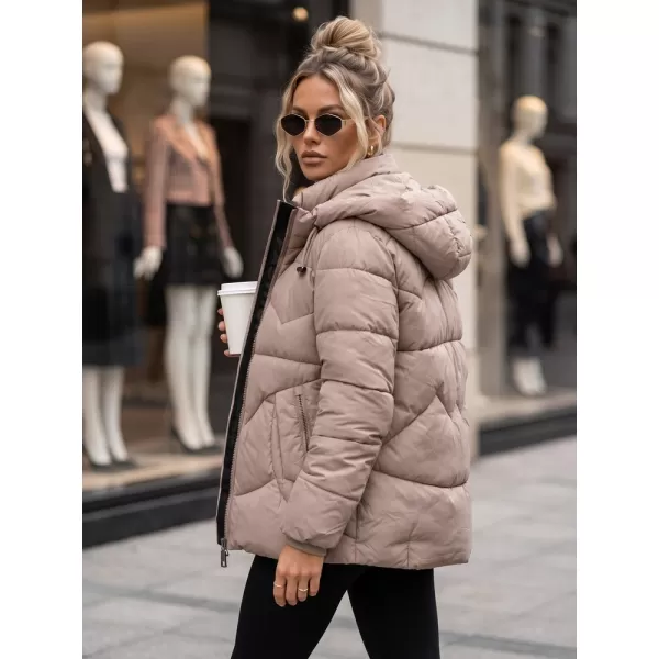 Női kabát DSTREET TY5753 KHAKI 