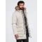 Férfi parka OMBRE OM-JALJ-0310 KRÉM