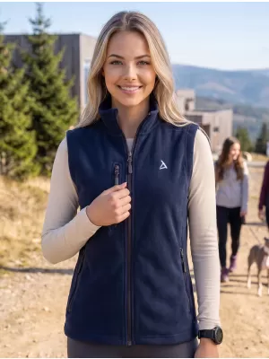 Női gyapjú mellény ALTISPORT ALW002525 SÖTÉTKÉK
