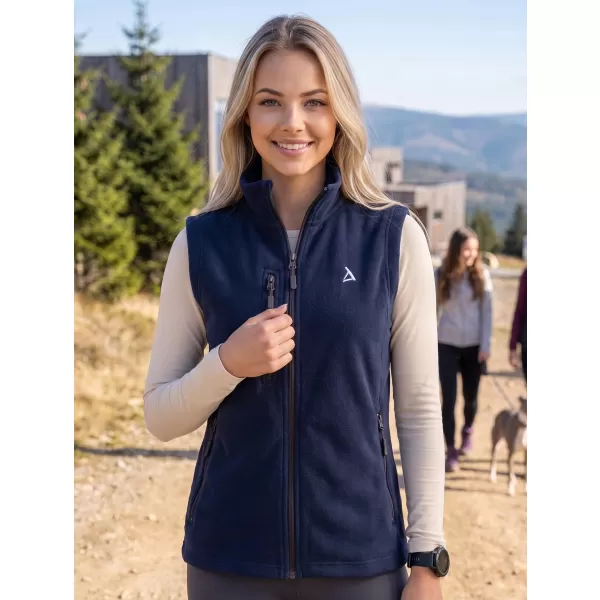  Női gyapjú mellény ALTISPORT ALW002525 SÖTÉTKÉK 