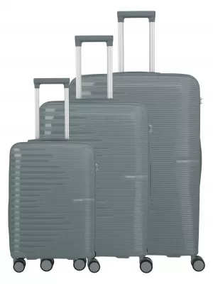 Egy sor bőrönd TRAVELITE PACIFIC ANTRACIT