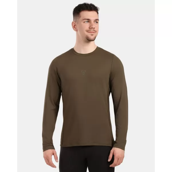  Férfi funkcionális póló KILPI SPOLETO-M 1M0309KI KHAKI 