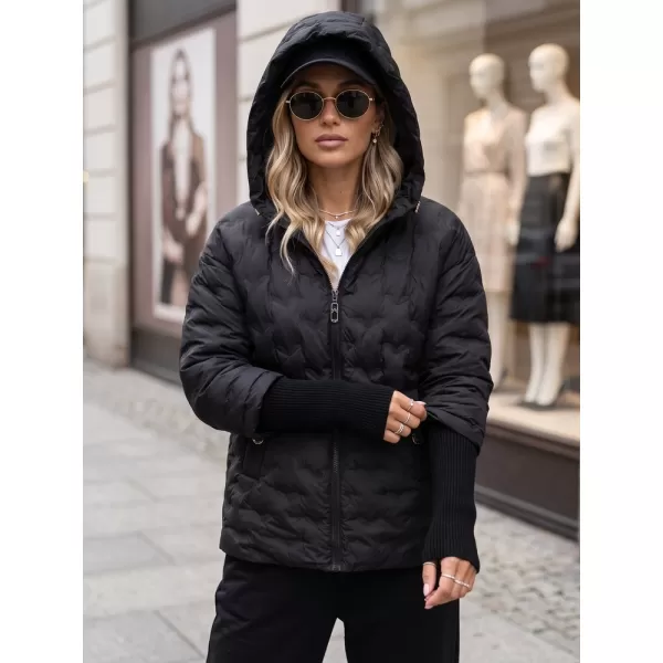  Női kabát DSTREET TY5871 FEKETE 