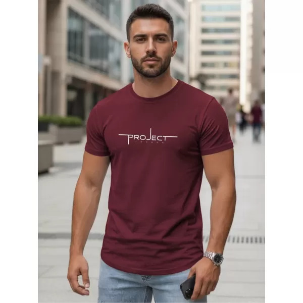  Férfi póló DSTREET NX5127R-BU BURGUNDIA 