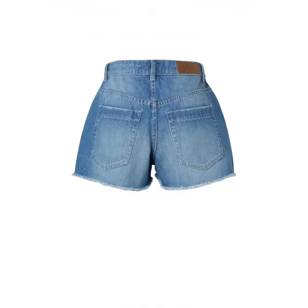  Női rövidnadrág URBAN CLASSICS TB8193 VILÁGOSKÉK MOSOTT 