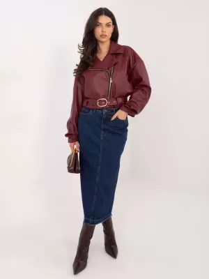 Női szoknya SUBLEVEL D80030BI50248D300 SZOKÁSOK