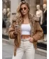 Női kabát DSTREET TY5702 KARAMELLA