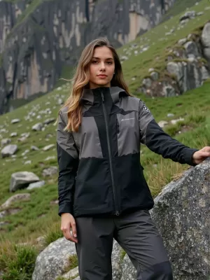 Női kültéri kabát ALPINE PRO TEMUNA FEKETE