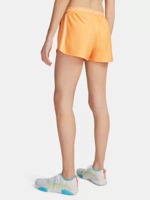 Női rövidnadrág UNDER ARMOUR TECH PLAY UP SHORTS 1389882-870 NARANCS