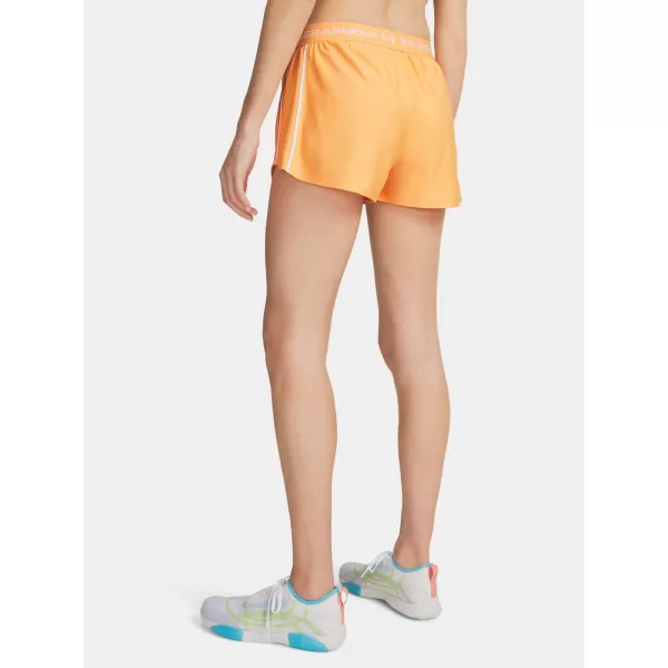  Női rövidnadrág UNDER ARMOUR TECH PLAY UP SHORTS 1389882-870 NARANCS 