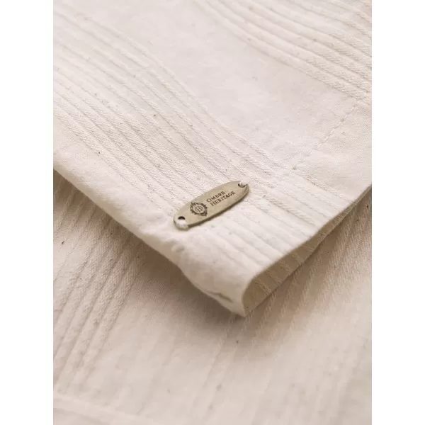  Férfi ing OMBRE OM-SHSS-0221 KRÉM 
