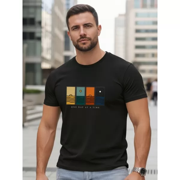  Férfi póló DSTREET NX5103R-BK FEKETE 