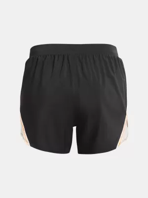 Női rövidnadrág UNDER ARMOUR FLY BY 2.0 BRAND SHORT 1361392-010 SZÜRKE