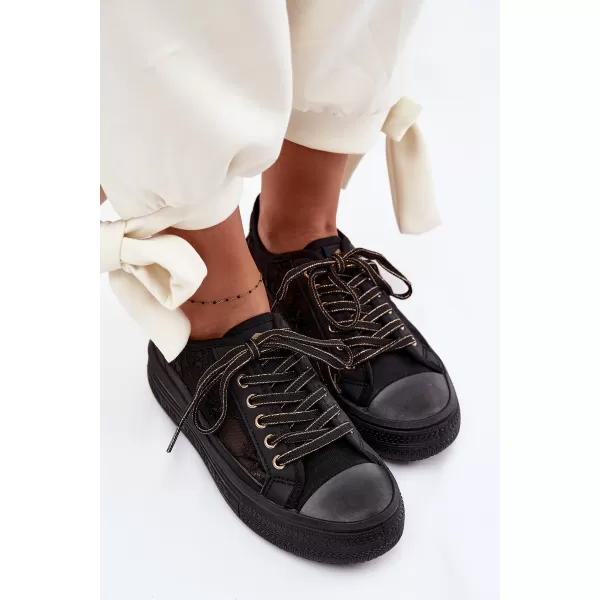  Női tornacipő LEE COOPER LCW-26-44-4479 FEKETE 
