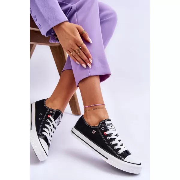  Női tornacipő BIG STAR SHOES T274023 FEKETE 
