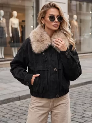 Női kabát DSTREET TY5695 FEKETE