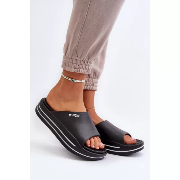  Női papucs BIG STAR SHOES NN274A037 FEKETE 