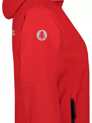 Női vízálló kabát NORDBLANC BOURNE NBSJL8317 PIROS