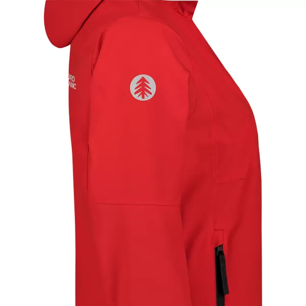  Női vízálló kabát NORDBLANC BOURNE NBSJL8317 PIROS 