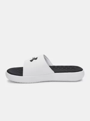 Férfi papucs UNDER ARMOUR IGNITE PRO 8 FIX 6010383-100 FEHÉR