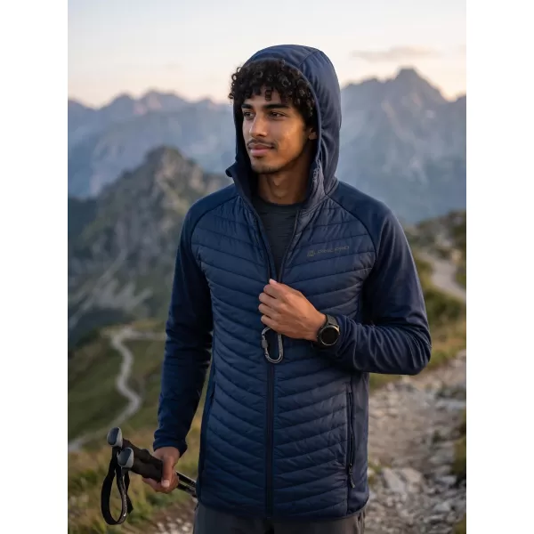  Férfi pulóver ALPINE PRO NORN HOLDFÉNYES ÓCEÁN 