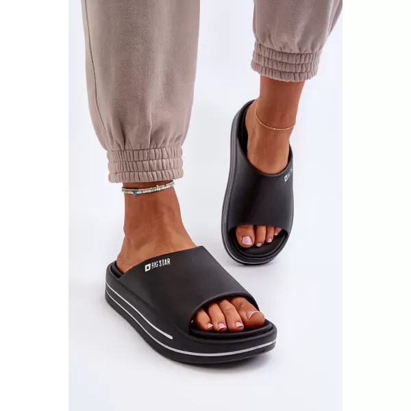  Női papucs BIG STAR SHOES NN274A037 FEKETE 